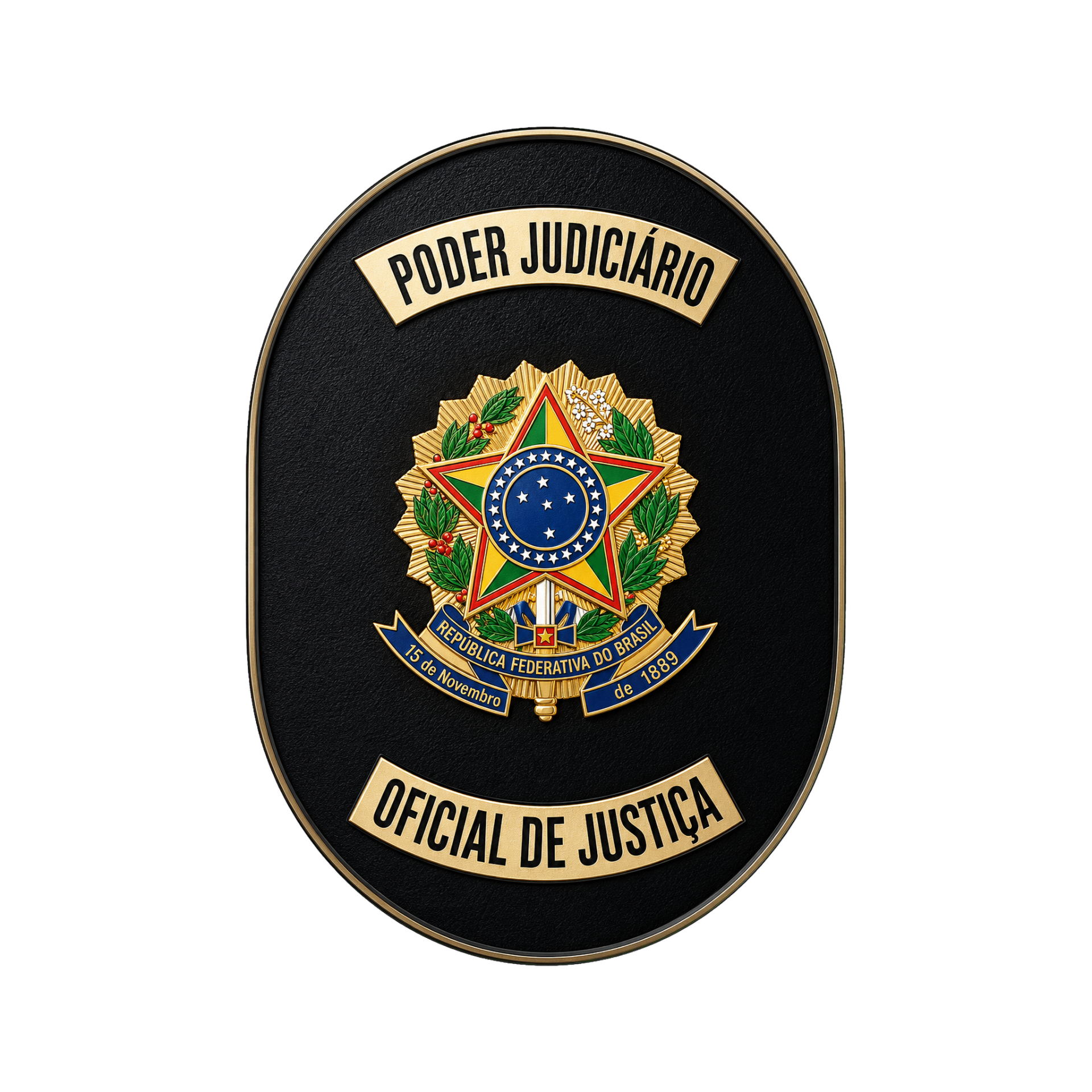 Brasão Oficial de Justiça