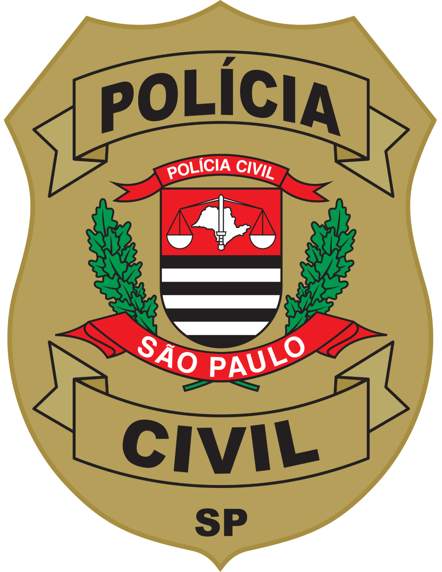 Brasão Polícia Civil SP